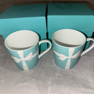 Set of two Tiffany and Co mug